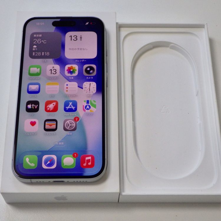 Ķ���� SIM�ե꡼ iPhone16 128GB �ۥ磻�� ����100% ����̵��