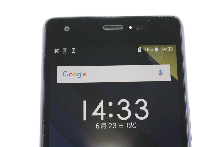 �������ò� Qua phone QZ KYV44 ����ǥ��� SIM���å�����Ѥ� J���