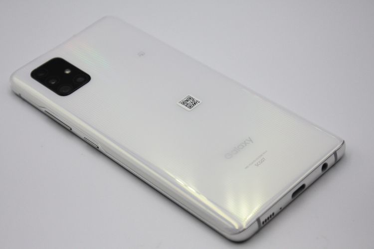 �������ò� Galaxy A51 5G SCG07 �ۥ磻�� SIM�ե꡼