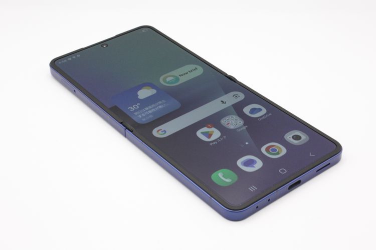 ���� Galaxy Z Flip7 256GB SCG35 au��SIM�ե꡼ �֥롼 A���