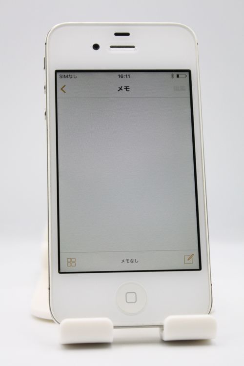 iPhone4s 16GB �ۥ磻�� au B���