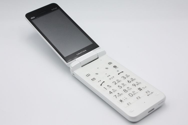 ���� GRATINA KYF42 �ۥ磻�� SIM���å�����Ѥ� A���