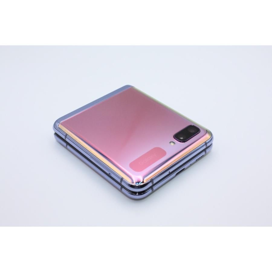 ムスビー｜美品 Galaxy Z Flip SCV47 ミラー パープル SIMフリー 