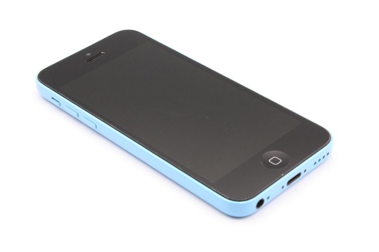 iPhone5c 16GB au �֥롼 B���