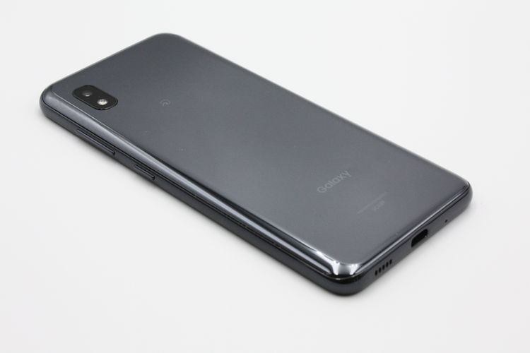 ���� Galaxy A21 ����ץ� SCV49 SIM���å�����Ѥ� �֥�å� A���