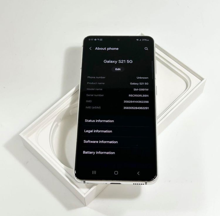 Android Galaxy S21 5G128gbSIMե꡼