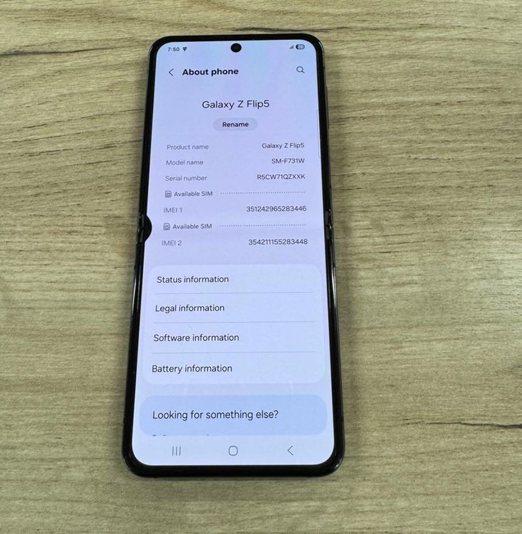 Samsung Galaxy Z Flip5256gbSIMե꡼