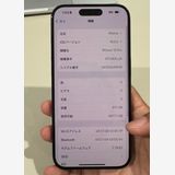 ���ʡ�iPhone 15 Pro��512GB��SIM�ե꡼�ǡ��Хåƥ꡼99��