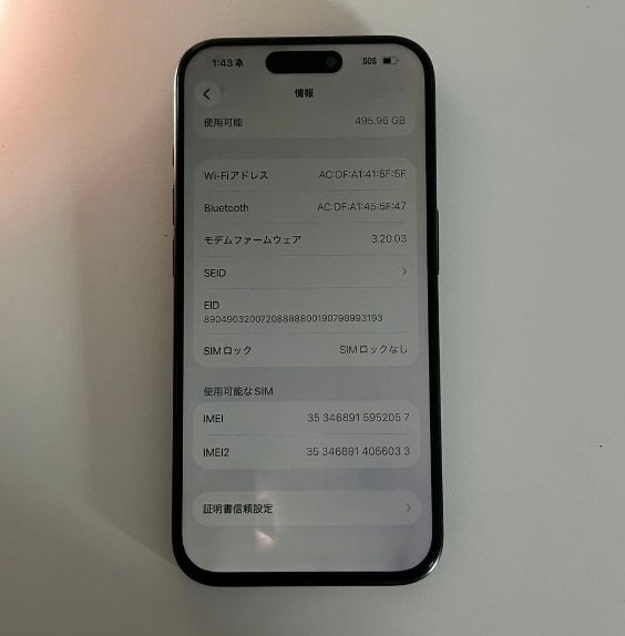 iPhone 15 Pro��512GB��SIM�ե꡼