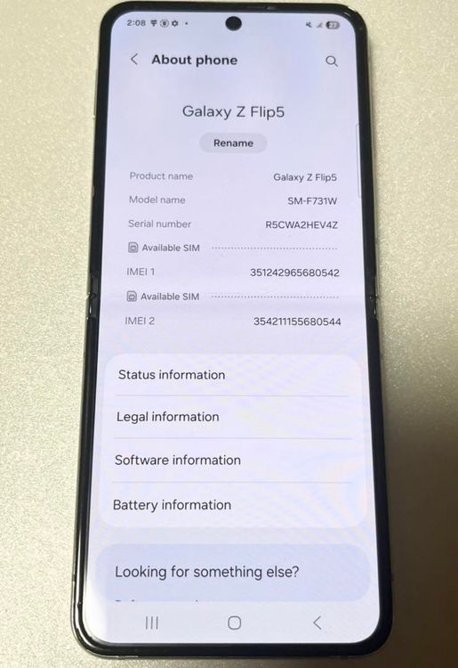 Android Galaxy Z Flip 5256gbSIMե꡼
