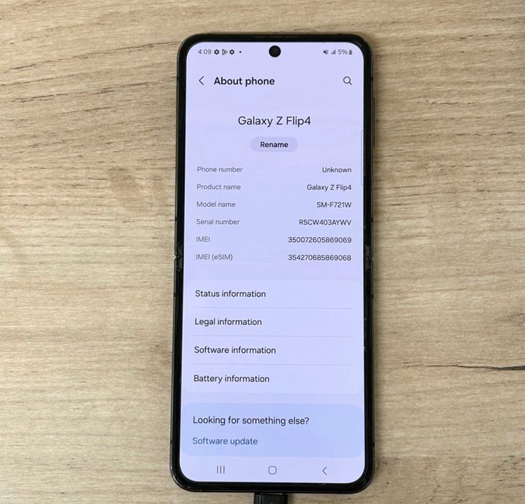 Android Galaxy Flip 4128gbSIMե꡼
