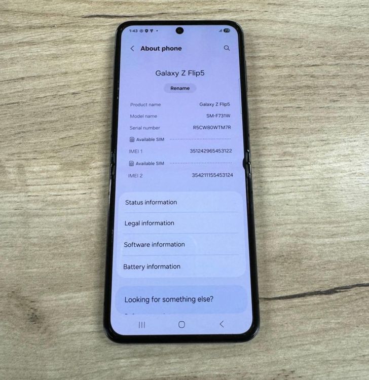 Samsung Galaxy Z Flip 5��256gb��SIM�ե꡼
