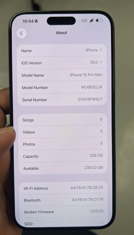 ʡiPhone 15 Pro Max256GBSIMե꡼