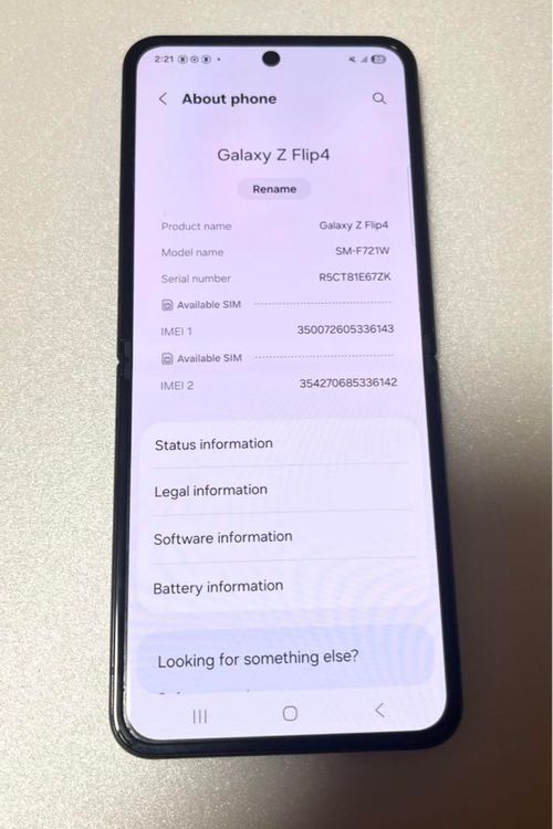 Android Galaxy Z Flip 4128gbSIMե꡼