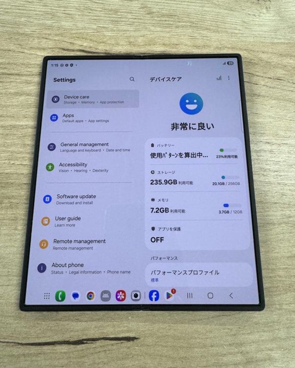 ʡAndroid Galaxy Z Fold 6256gbSIMե꡼