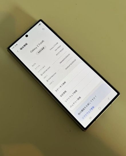 Android Galaxy Fold 6��256gb��SIM�ե꡼