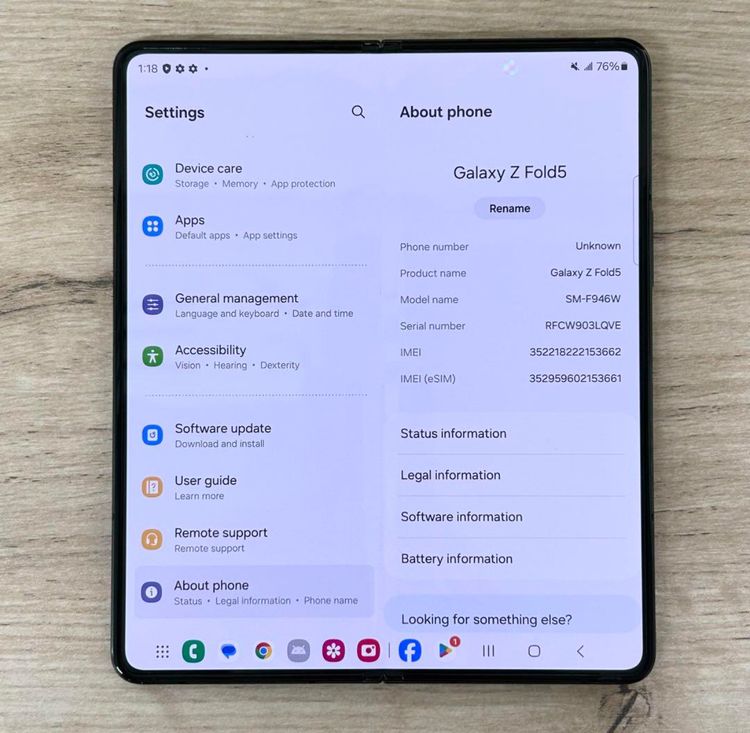 Android Galaxy Z Fold 5256gbSIMե꡼