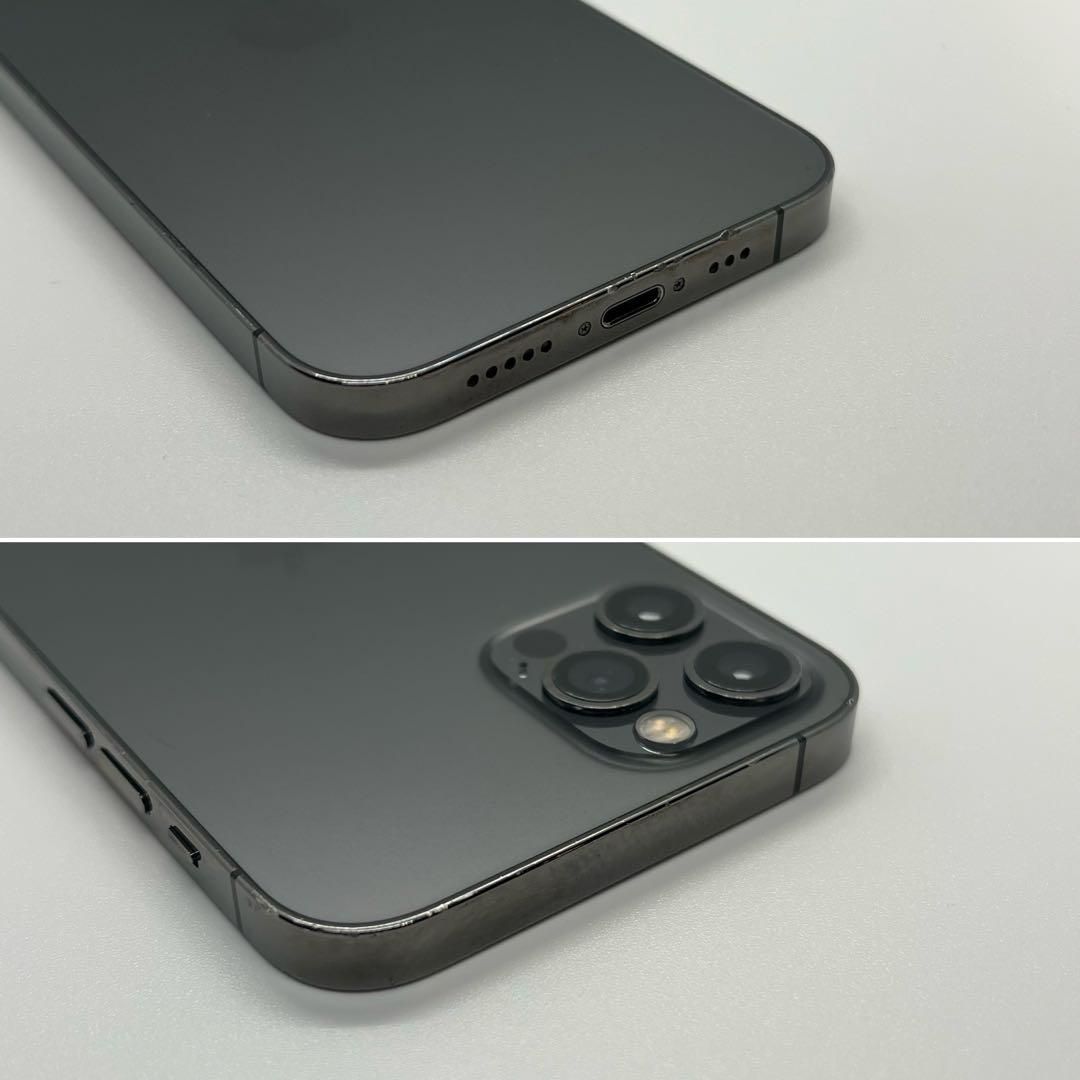 ムスビー｜電池新品 iPhone 12pro 128GB グラファイト SIMフリー 本体 