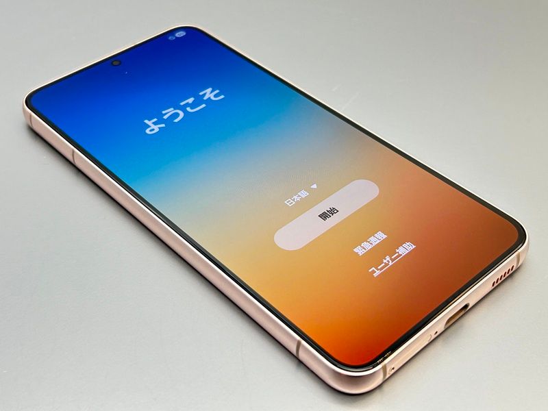 ムスビー｜☆良品中古☆SCG13 Galaxy S22 ピンクゴールド D265446