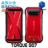 ★超美品★KYG06 TORQUE G07 レッド 009211-