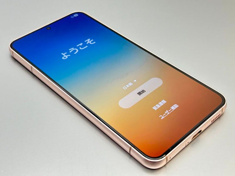 ムスビー｜☆良品中古☆SCG13 Galaxy S22 ピンクゴールド D211232