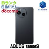 ★良品中古★SH-53E AQUOS sense9 ブラック 640344-