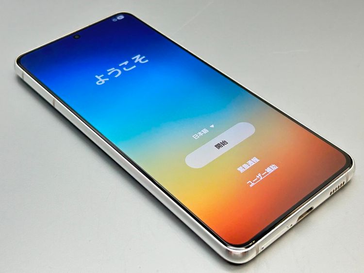 �����ʡ�SCG09 Galaxy S21 5G �ե���ȥ�ۥ磻�� D172645-