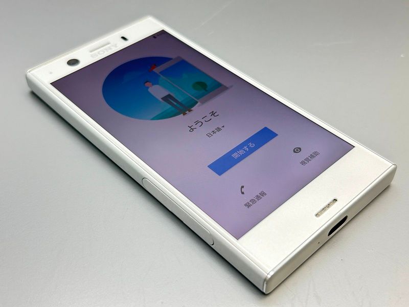 ムスビー｜☆格安☆SO-02K Xperia XZ1 Compact ホワイト シルバー