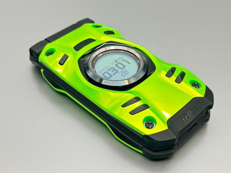 ムスビー｜☆超美品☆KYY31 G'zOne TYPE-XX リキッドグリーン