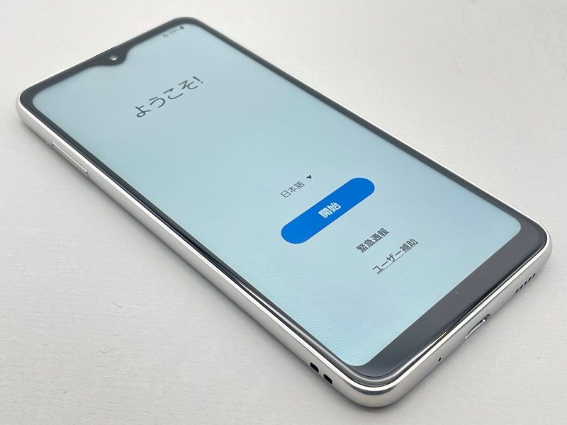 ムスビー｜☆超美品☆SCV49 Galaxy A21 シンプル ホワイト 006595