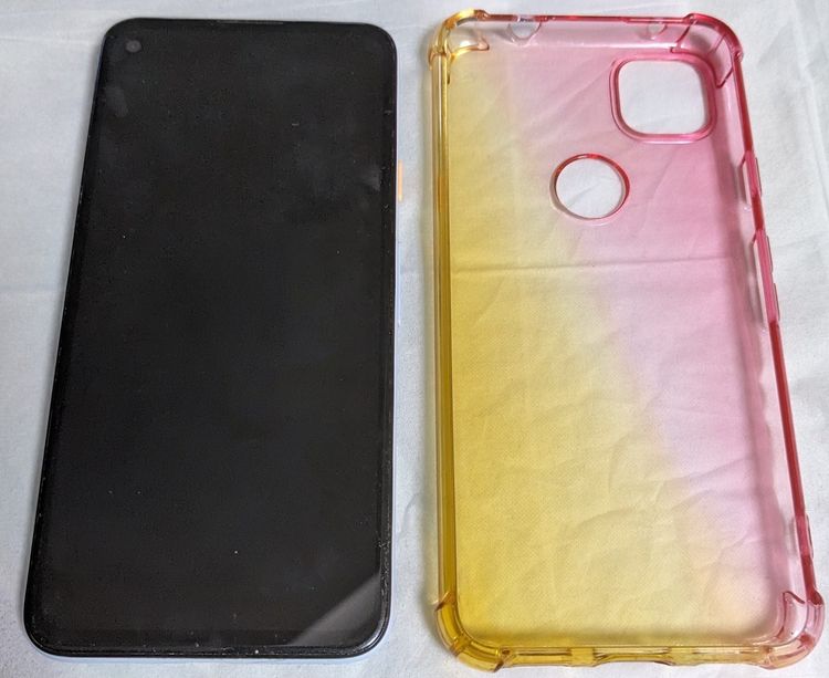 Google Pixel 4a �֥롼���ʡ���Ũ�ʥ��С��դ���