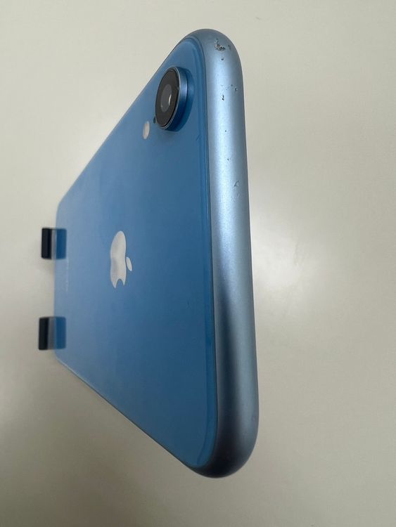 iPhone XR 64GB �֥롼 SIM�ե꡼�ڥХåƥ꡼ 80���