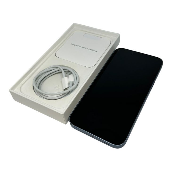 iPhone��14��128GB���֥롼��SIM�ե꡼���ɥ�����