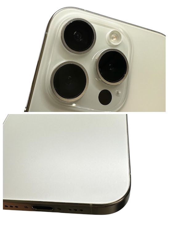 �ڥХåƥ꡼100%��iPhone��15Pro��256GB���ۥ磻�ȥ����˥��ࡡSIM�ե꡼