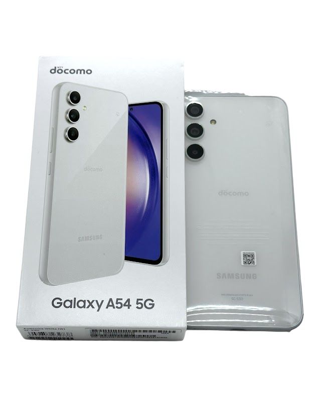 ムスビー｜Galaxy A54 5G SC-53D 128GB ホワイト SIMフリー ドコモ版 