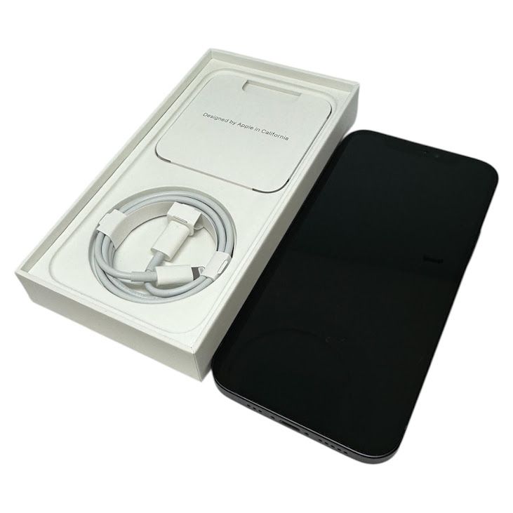 �ڥХåƥ꡼82%��iPhone��12��64GB���֥�å���SIM�ե꡼��Y��Х�����