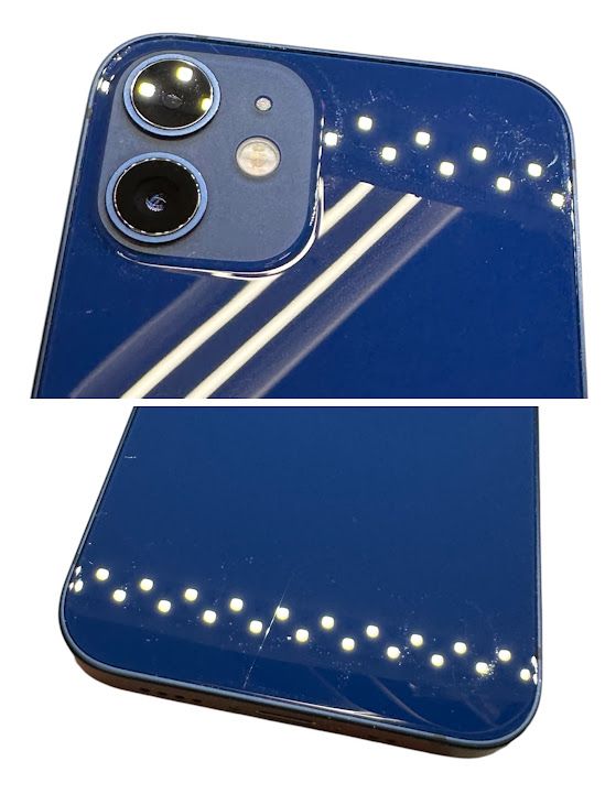 iPhone��12mini��64GB���֥롼��SIM�ե꡼�����եȥХ���