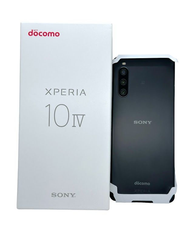 ムスビー｜Xperia 10 IV SO-52C 128GB ブラック SIMフリー ドコモ版 未 