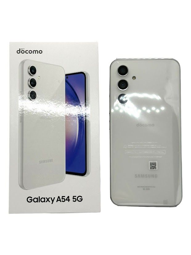 ムスビー｜Galaxy A54 5G SC-53D 128GB ホワイト SIMフリー ドコモ版 