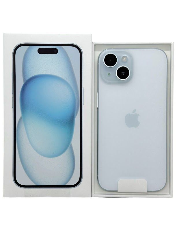 ムスビー｜iPhone15 128GB ブルー SIMフリー au版 未使用品【iPhone15 