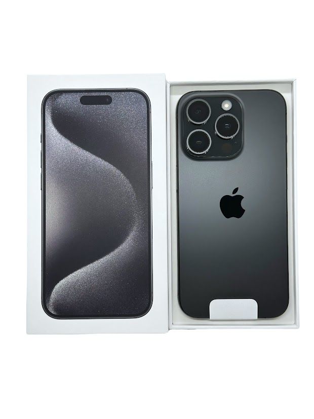ムスビー｜iPhone15 Pro 128GB ブラックチタニウム SIMフリー au版 未 