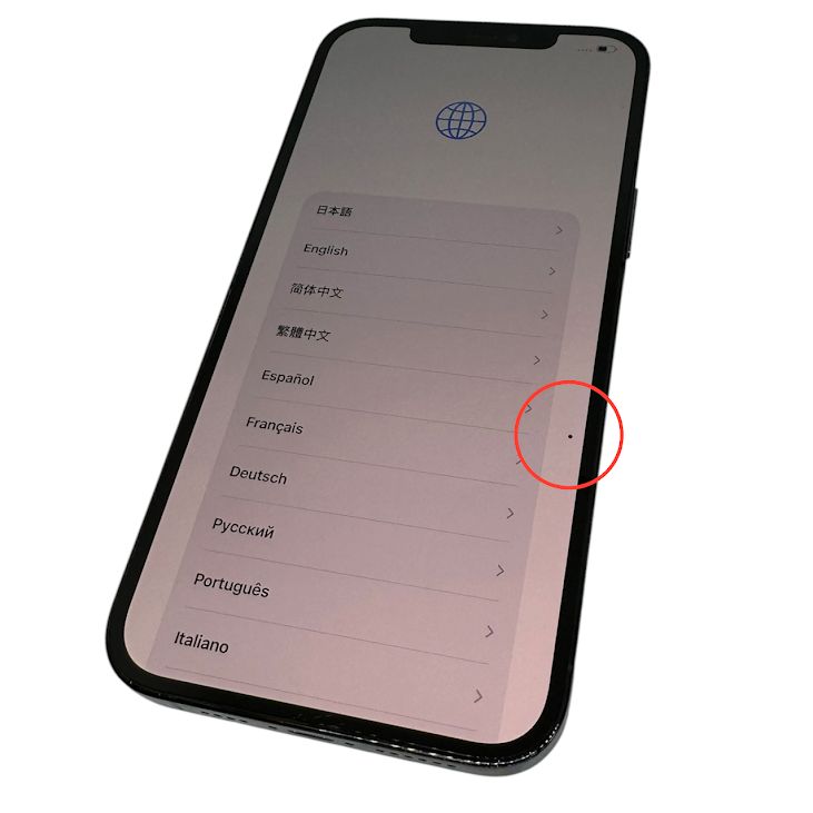 iPhone��12ProMax��128GB���ѥ��ե��å��֥롼��SIM�ե꡼���ɥ�����