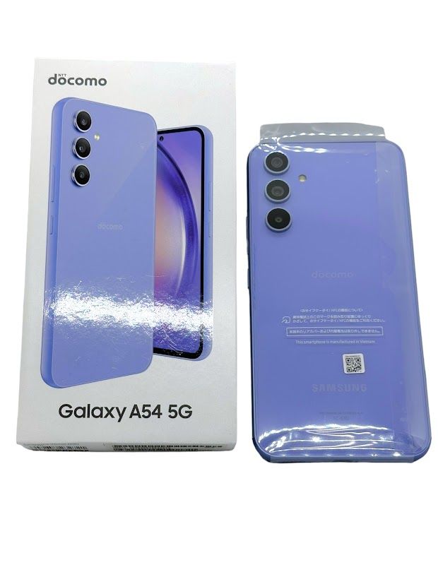 ムスビー｜Galaxy A54 5G SC-53D 128GB パープル SIMフリー ドコモ版 