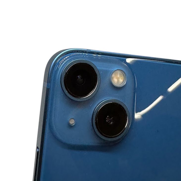 �ڥХåƥ꡼85%��iPhone��13mini��128GB���֥롼��SIM�ե꡼��au��