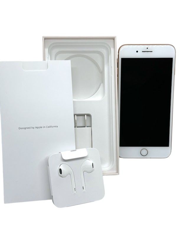 ムスビー｜iPhone8 Plus 64GB ゴールド SIMフリー au版 バッテリー79 