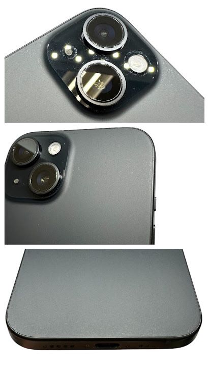 �ڥХåƥ꡼90%��iPhone��15��128GB���֥�å���SIM�ե꡼�����եȥХ���