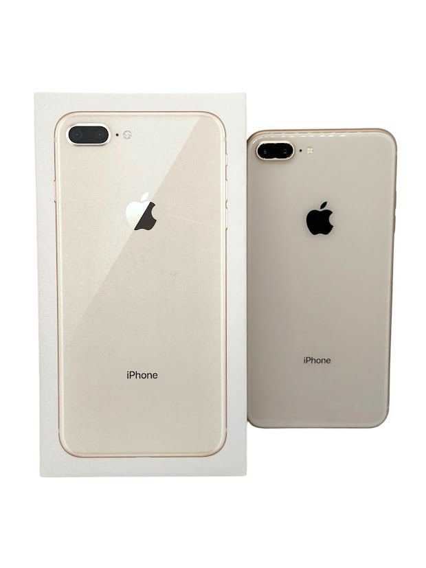 ムスビー｜iPhone8 Plus 64GB ゴールド SIMフリー au版 バッテリー79 