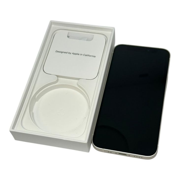 【バッテリー83%】iPhone 12mini 64GB ホワイト SIMフリー Yモバイル版
