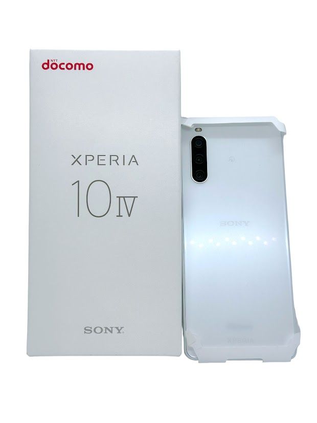 ムスビー｜Xperia 10 IV SO-52C 128GB ホワイト SIMフリー ドコモ版 未 