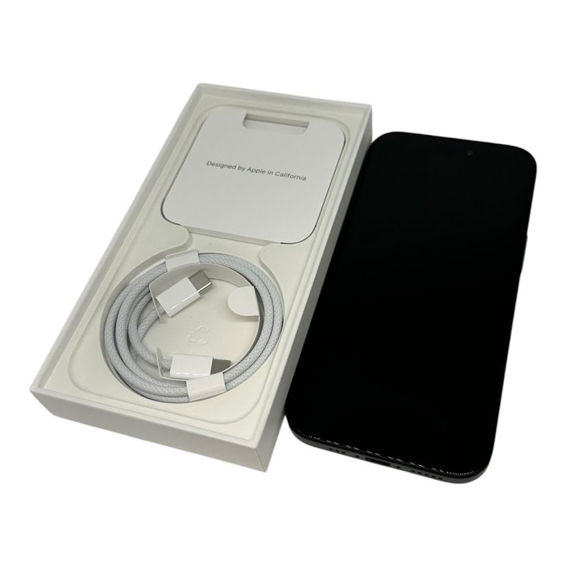 【バッテリー残量100%】iPhone 15 128GB ブラック SIMフリー ムスビー|【バッテリー86%】iPhone 15 128GB ブラック SIM